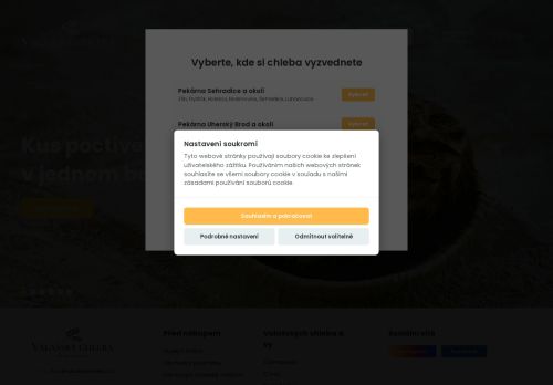 VALAŠSKÝ CHLEBA BRNO s.r.o. nabízí práci na pozici Pekař/pekařka v obci Brno