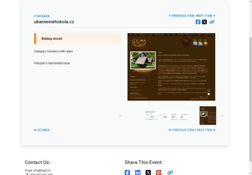 Zobrazit webové stránky Penzion U kamenného kola