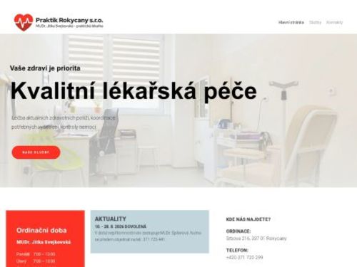 Praktický lékař pro dospělé - MUDr. Jitka Svejkovská, MUDr. Martina Hájková