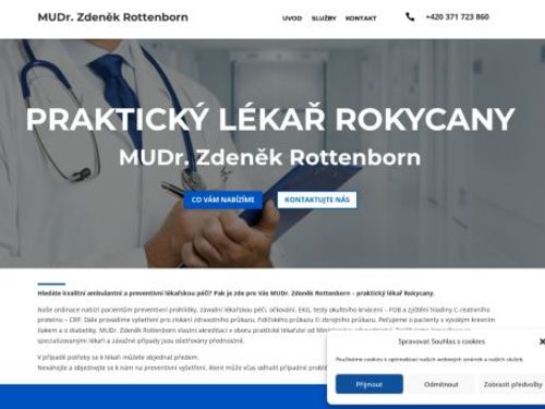 Praktický lékař pro dospělé - MUDr. Zdeněk Rottenborn