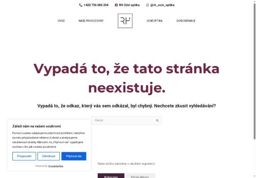 Zobrazit webové stránky Oční ordinace - MUDr. Richard Hron (ordinace Žižkova)