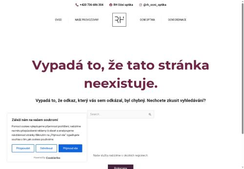 Zobrazit webové stránky Oční ordinace - MUDr. Richard Hron (ordinace Žižkova)