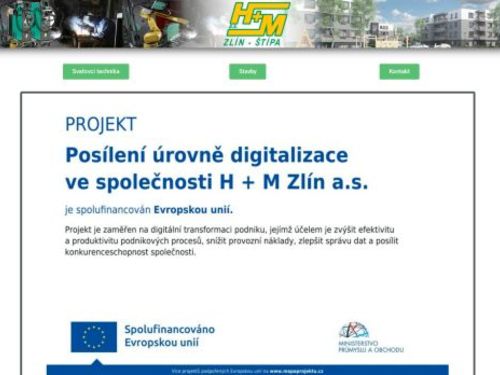 H + M Zlín, a.s.