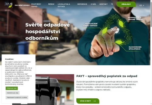 Webové stránky JRK Česká republika s.r.o., Beroun