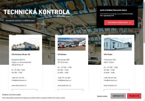 STK Divišov s.r.o. nabízí práci na pozici Pomocný pracovník / Pomocná pracovnice v obci Praha