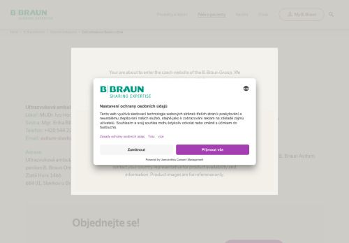 Zobrazit webové stránky Ultrazvuková ambulance B. Braun Avitum - MUDr. Ivo Horniak
