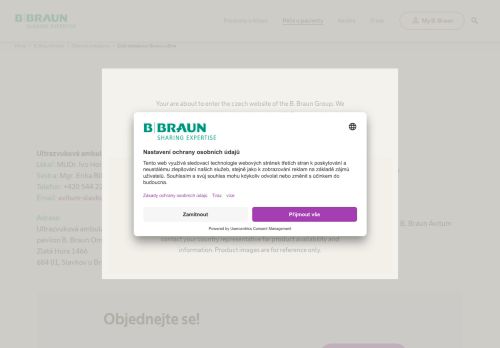 Zobrazit webové stránky Radiodiagnostické pracoviště B. Braun Avitum - MUDr. Ivo Horniak