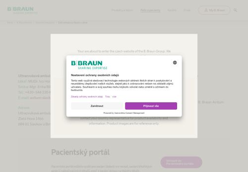 Zobrazit webové stránky Radiodiagnostické pracoviště B. Braun Avitum - MUDr. Ivo Horniak