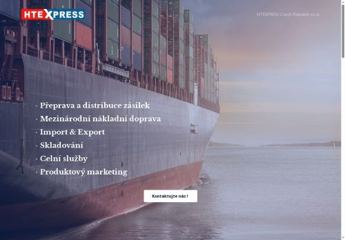 Webové stránky HTEXPRESS Czech Republic s.r.o., Kladno