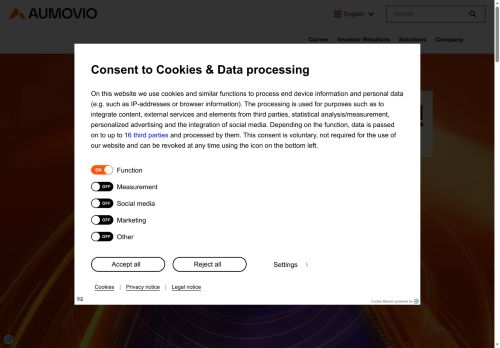 AUMOVIO Czech Republic s.r.o. nabízí práci na pozici Technik výrobních zařízení (m+ž) v obci Brandýs nad Labem-Stará Boleslav
