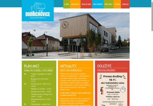 Základní škola Dobřichovice nabízí práci na pozici Pomocní kuchaři (m/ž) v obci Dobřichovice