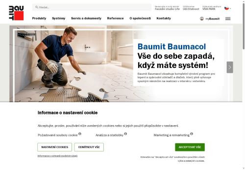 BAUMIT, spol. s r.o. nabízí práci na pozici Velínař (m/ž) v obci Praha