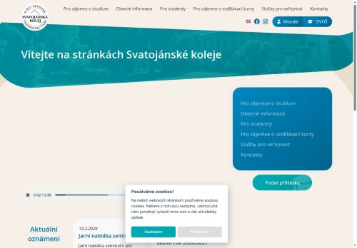 Svatojánská kolej - vyšší odborná škola pedagogická nabízí práci na pozici Kuchaři (kromě šéfkuchařů), pomocní kuchaři v obci Svatý Jan pod Skalou