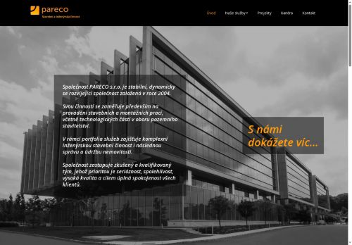 PARECO s.r.o. nabízí práci na pozici Uklízeči a pomocníci v administrativních objektech v obci Praha