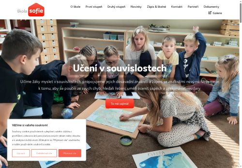 Sofie - mateřská škola a základní škola o.p.s. nabízí práci na pozici Hospodář/ka mateřské školy v obci Říčany