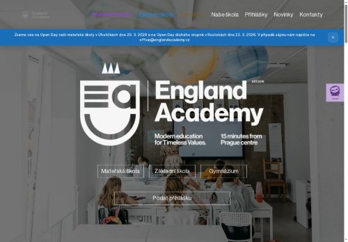 Little England Academy Základní škola a Mateřská škola, s.r.o. nabízí práci na pozici učitel anglického jazyka a informatiky (m/ž) v obci Úholičky