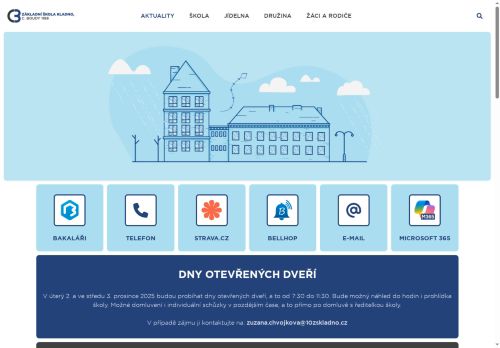 Základní škola Kladno, C. Boudy 1188 nabízí práci na pozici Kuchař/ka školní jídelny v obci Kladno