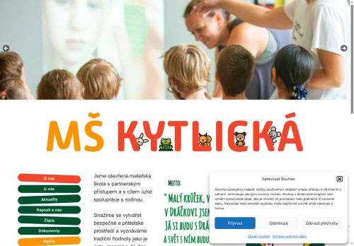 Mateřská škola Kytlická nabízí práci na pozici školníci  - uklízeči v obci Praha