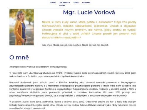 Psychoterapie Mgr. Lucie Karbanová