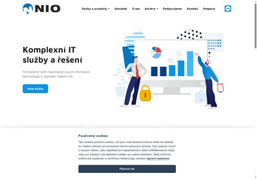 Webové stránky NIO s.r.o., Uherské Hradiště