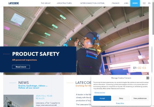 LATECOERE Czech Republic s.r.o. nabízí práci na pozici Operátor strojů a zařízení v obci Praha