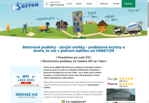 HŠBETON s.r.o. nabízí práci na pozici Obsluha vysokozdvižných a jiných vozíků a skladníci v obci Praha