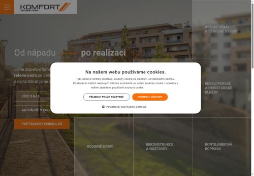 KOMFORT,a.s. nabízí práci na pozici Pomocný dělník v obci Brno