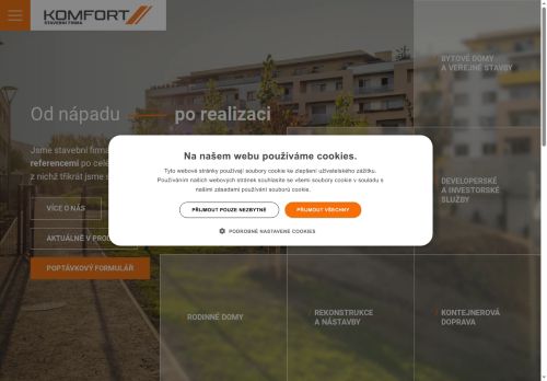 KOMFORT,a.s. nabízí práci na pozici Pomocný dělník v obci Brno