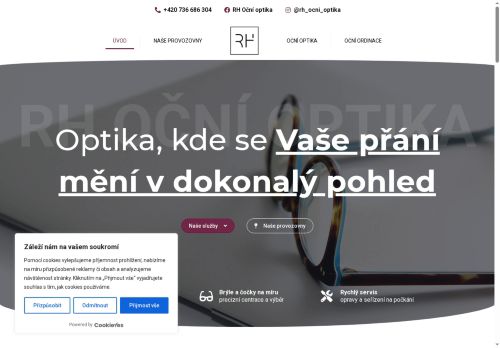 RH Oční optika s.r.o. nabízí práci na pozici Oční optik v obci Plzeň