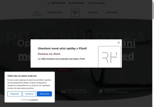 RH Oční optika s.r.o. nabízí práci na pozici Oční optik v obci Plzeň