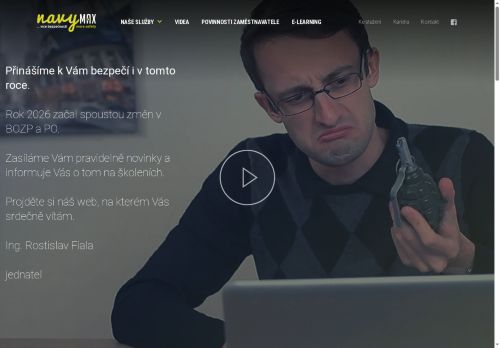 Navy MAX, s.r.o. nabízí práci na pozici Technik BOZP a PO - m/ž v obci Brno