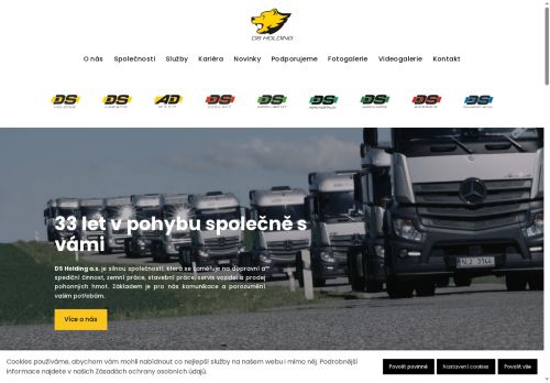 Webové stránky DS Sihelský s.r.o., Kolín