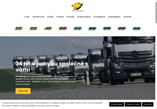 Webové stránky DS Sihelský s.r.o., Kolín