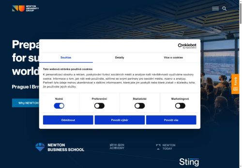 Vysoká škola NEWTON, a.s. nabízí práci na pozici Seniorní specialista/ka, designer/ka a správce informační a aplikační podpory v obci Praha