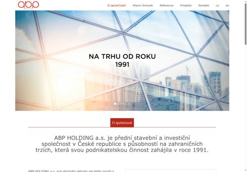 ABP HOLDING a.s. nabízí práci na pozici Ostatní řemeslníci a kvalifikovaní pracovníci stavební výr. v obci Praha