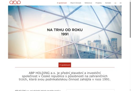 ABP HOLDING a.s. nabízí práci na pozici Ostatní řemeslníci a kvalifikovaní pracovníci stavební výr. v obci Praha