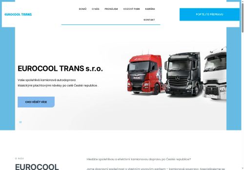 EUROCOOL TRANS s.r.o. nabízí práci na pozici Pomocní pracovníci v obci Praha