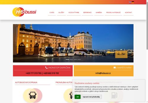 H+S BUSSI s.r.o. nabízí práci na pozici ŘIDIČ / KA v obci Praha