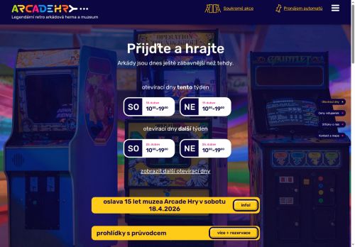 Zobrazit webové stránky ArcadeHry.cz