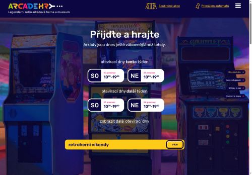 Zobrazit webové stránky ArcadeHry.cz