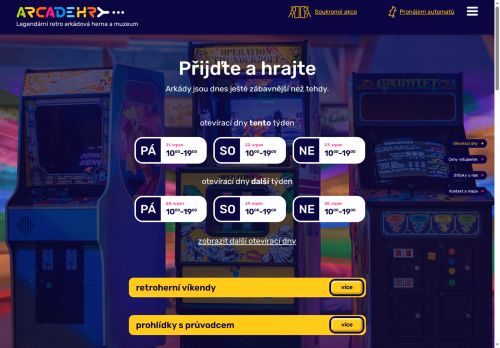 Zobrazit webové stránky ArcadeHry.cz