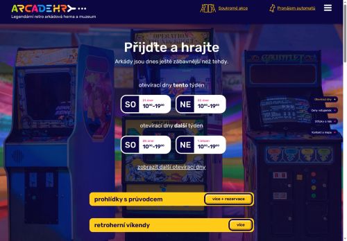Zobrazit webové stránky ArcadeHry.cz