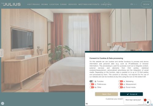 JULIUS MEINL LIVING CZ s.r.o. nabízí práci na pozici Číšníci a servírky v obci Praha