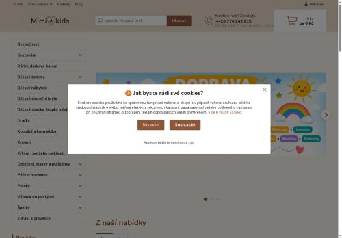 Zobrazit webové stránky Mimikids