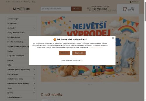 Zobrazit webové stránky Mimikids