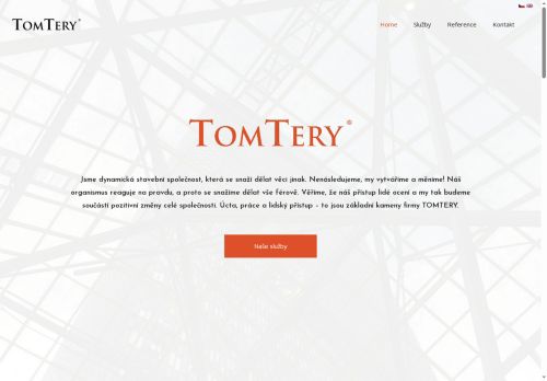 Tomtery, s.r.o. nabízí práci na pozici Dělníci v oblasti výstavby a údržby budov v obci Praha