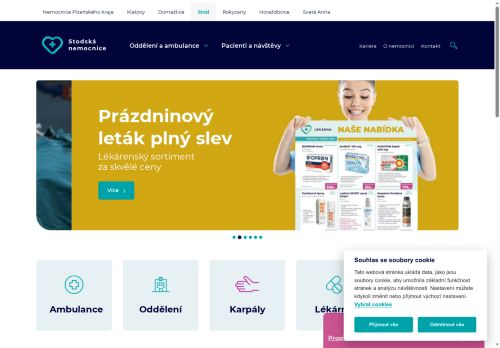 Zobrazit webové stránky Stodská nemocnice