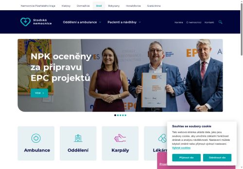 Zobrazit webové stránky Stodská nemocnice