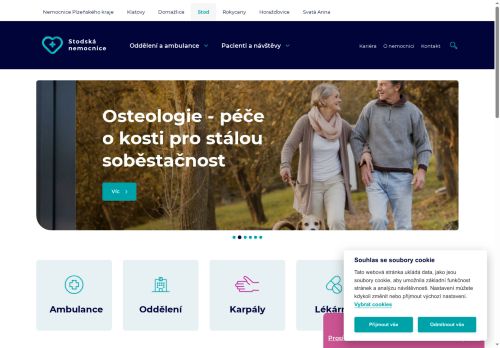 Zobrazit webové stránky Stodská nemocnice