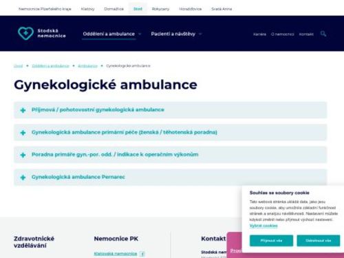 Gynekologická ambulance Stodská nemocnice